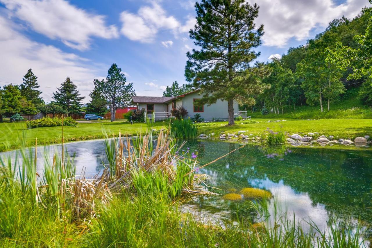 Dog-Friendly Red Lodge Home With On-Site Pond! Dış mekan fotoğraf